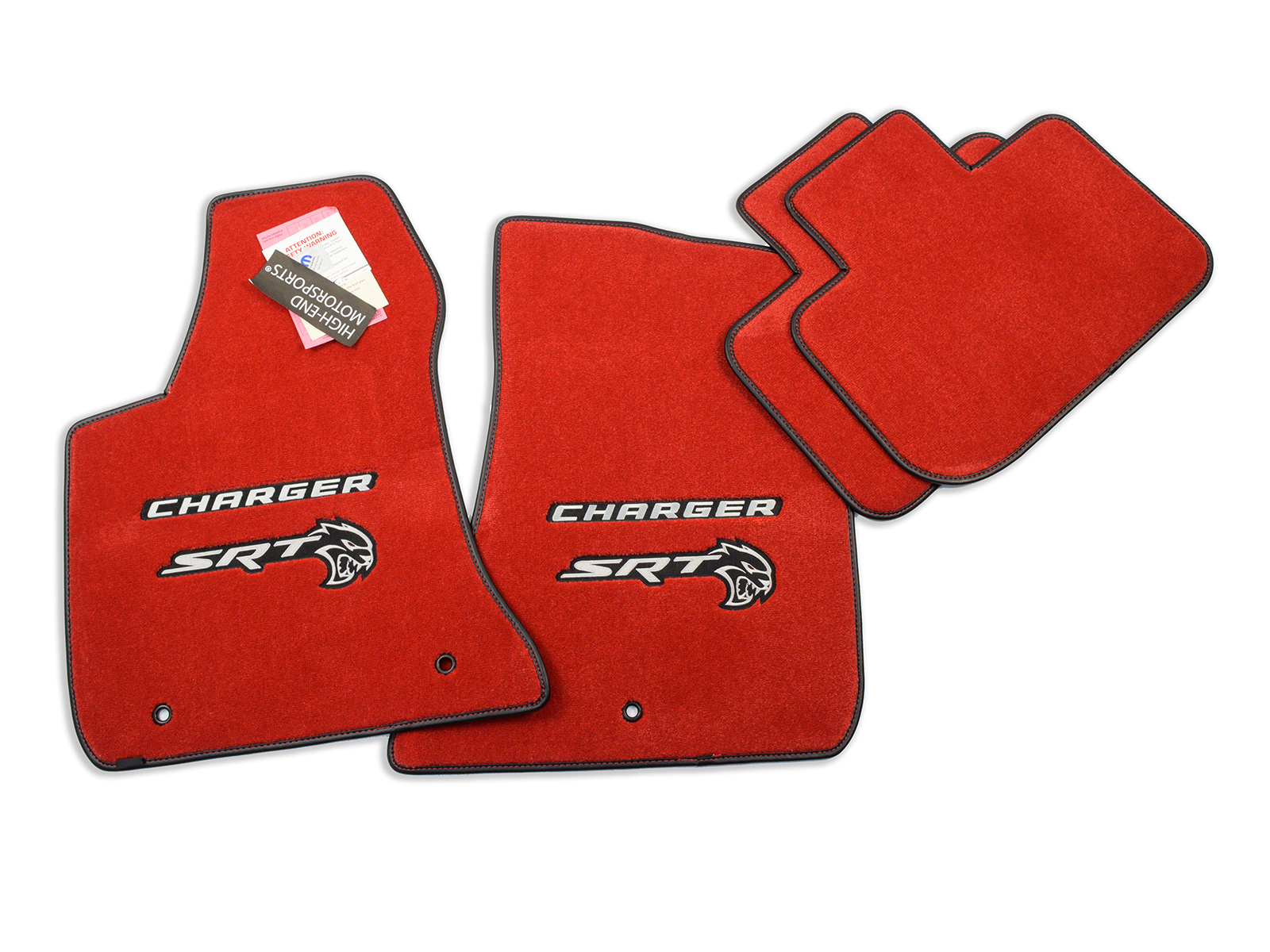 Dodge Charger SRT HellCat & RedEye Floor Mats Premium Upgrade