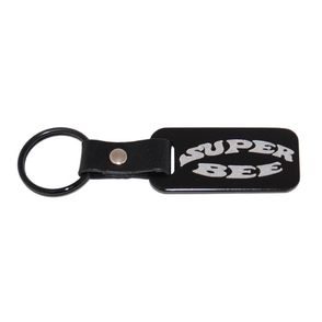 Dodge Charger Super Bee Satin Black Keychain / Fob