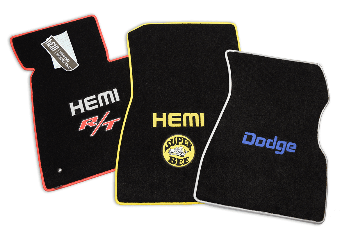 Dodge Floor Mats R/T Super Bee Premium Upgrade