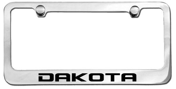 Dodge Dakota Engraved License Plate Frame