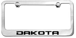 Dodge Dakota Engraved License Plate Frame