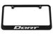 Dodge Dart Engraved License Plate Frame - Custom Colors