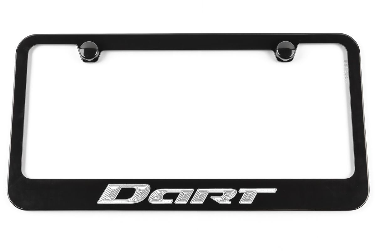 Dodge Dart Engraved License Plate Frame