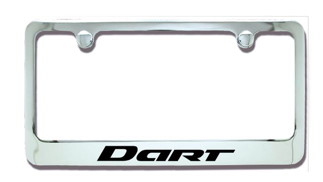 Dodge Dart Engraved License Plate Frame - Custom Colors