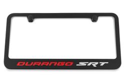 Dodge Durango SRT Engraved License Plate Frame - Custom Colors