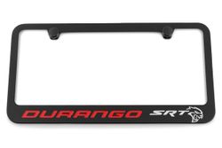 Dodge Durango Hellcat Engraved License Plate Frame - Custom Colors