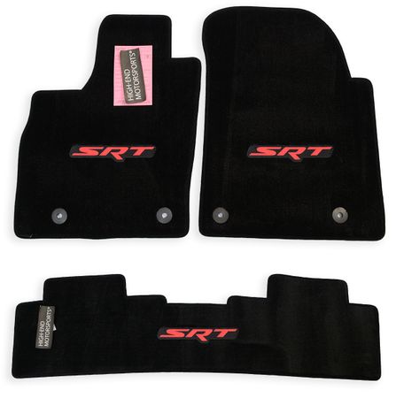 Dodge Durango SRT Hellcat Floor Mats Set - Premium Upgrade