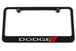 Dodge Engraved License Plate Frame