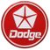 Dodge Pentastar Red Embossed Tin Decorative Sign - Toolbox Refrigerator Magnet