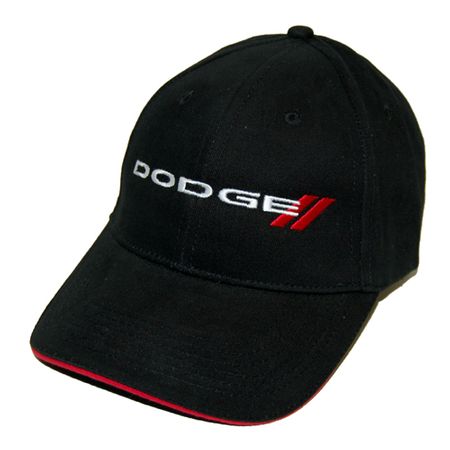 Dodge Racing Hat - Hash Stripes Logo Black