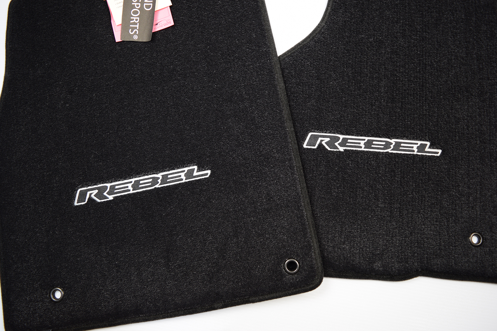 Ram Head 1500 Rebel Mopar Logo Floor Mats Premium Upgrade