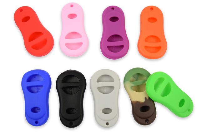 Pair (2), Dodge Ram HEMI GTX Rumble Bee Silicone Rubber Remote Cover 1999-2005