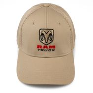 Dodge Ram Truck Meshback Tan  Hat