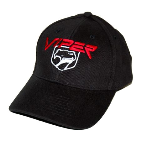 Dodge Viper RT/10 GTS Sneaky Pete Snake Logo Black Hat