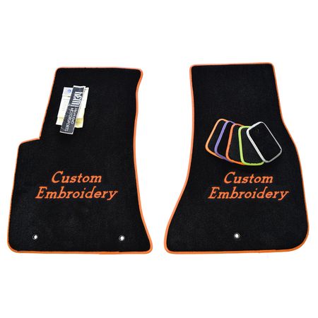 Fiat 500 Custom Carpet Floor Mats - Premium Upgrade