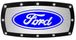 Ford Billet Engraved Hitch Receiver Cover Custom Colors