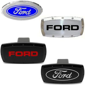 Ford Billet Engraved Hitch Receiver Cover Custom Colors