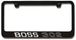 Ford Boss 302 Mustang Engraved License Plate Frame - Custom Colors 1969 1970