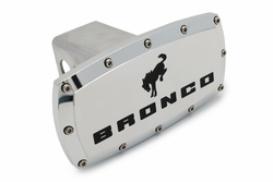 Ford Bronco Billet Engraved Receiver Hitch Cover - Custom Colors