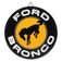 Ford Bronco Black and Yellow Tin Garage Decorative Sign -12 Inch