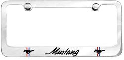 Ford Classic Mustang Script Engraved License Plate Frame 1969-1973