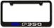 Ford F350 Engraved License Plate Frame