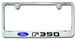 Ford F350 Engraved License Plate Frame