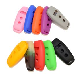 Pair (2), Silicone Rubber Remote Keyless Cover for Ford Fusion 2016 