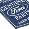 Ford Genuine Parts Tin Decorative Sign - Toolbox Refrigerator Magnet