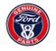 Ford Genuine Parts V8 Tin Decorative Sign -Toolbox Refrigerator Magnet