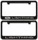 Ford Lightning Engraved License Plate Frame