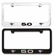 Ford Mustang 5.0 Engraved License Plate Frame