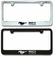 Ford Mustang 50 Years Engraved License Plate Frame Custom Fill Colors