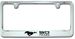Ford Mustang 50 Years Engraved License Plate Frame Custom Fill Colors