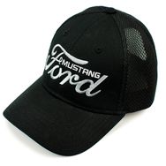 Ford Mustang Black Mesh Back Hat