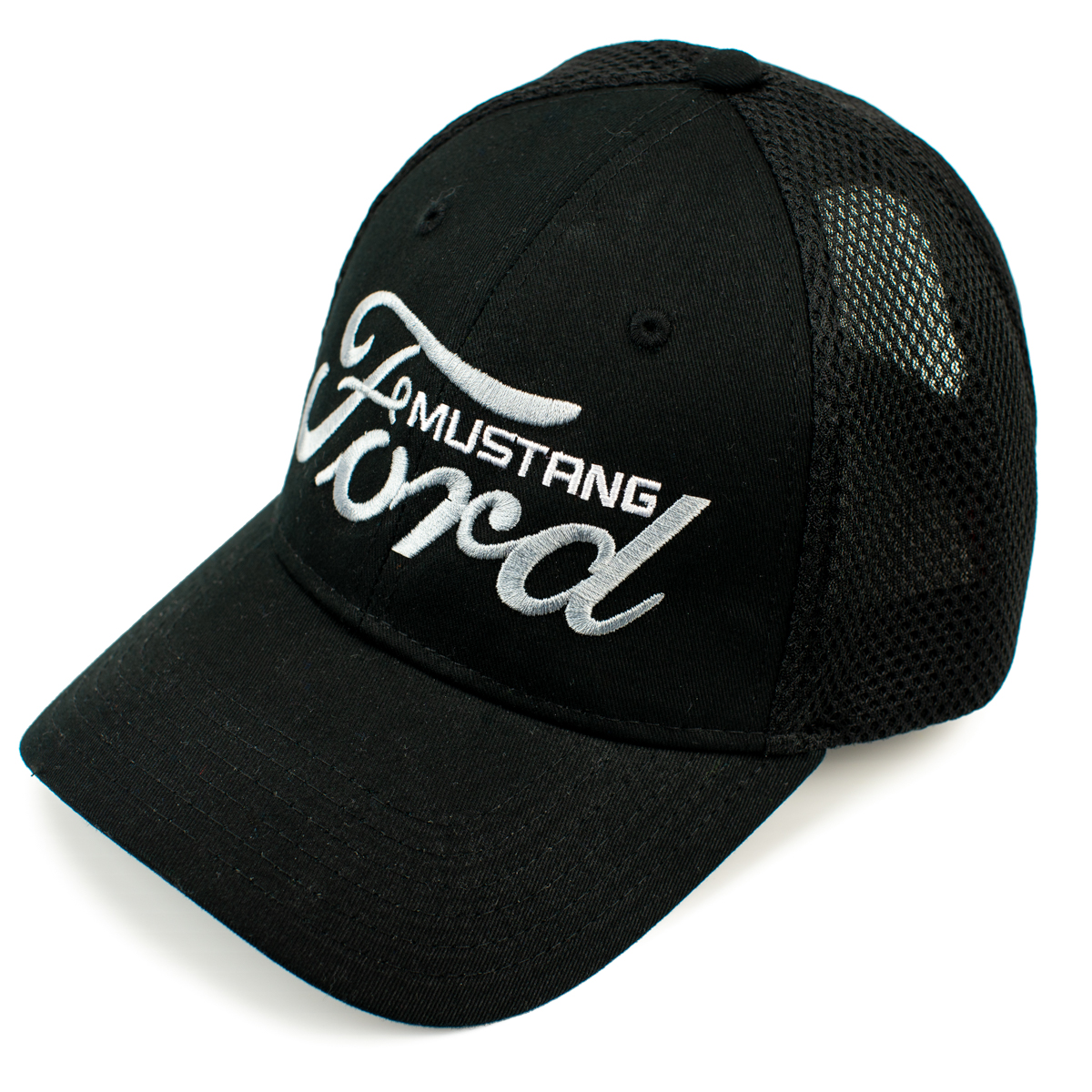 Ford Mustang Black Mesh Back Hat