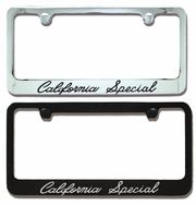 Ford Mustang California Special Engraved License Plate Frame