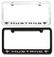 Ford Mustang Horse and Bar Engraved License Plate Frame