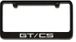 Ford Mustang GT/CS Engraved License Plate Frame Custom Fill Colors