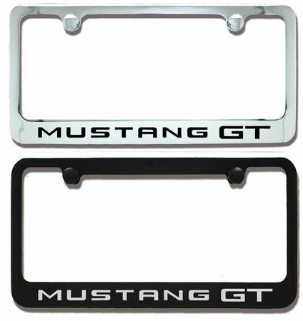 Ford Mustang GT Engraved License Plate Frame