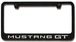 Ford Mustang GT Engraved License Plate Frame
