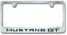Ford Mustang GT Engraved License Plate Frame