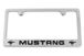 Ford Mustang Horse and Bar Engraved License Plate Frame