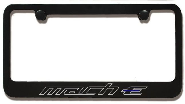 Ford Mustang Mach E Engraved License Plate Frame