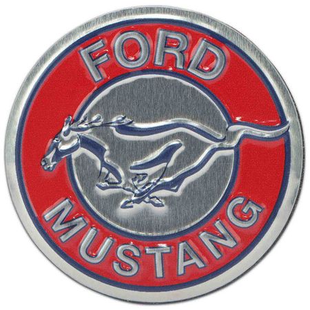 Ford Mustang Running Horse Tin Decorative Sign - Toolbox Refrigerator Magnet