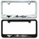 Ford Mustang Script Running Pony Engraved License Plate Frame