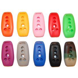 Pair (2), Silcone Rubber Remote Cover for Ford Mustang w/ remote start 2015-2017