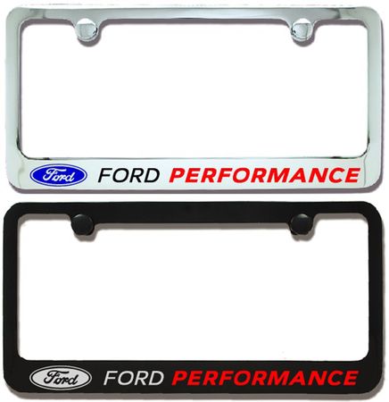 Ford Performance Engraved License Plate Frame