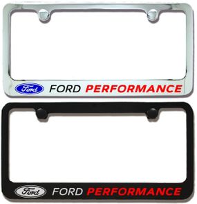 Ford Performance Engraved License Plate Frame