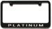 Ford Platinum Engraved License Plate Frame